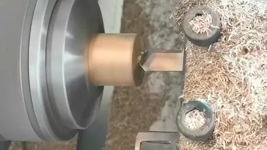 Piezas de torneado micro de cobre amarillo de torneado del torno automático de la máquina que camina del CNC